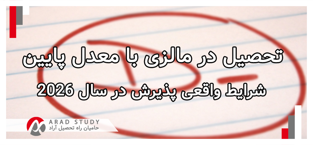 تحصیل در مالزی با معدل پایین | شرایط واقعی پذیرش در سال 2026